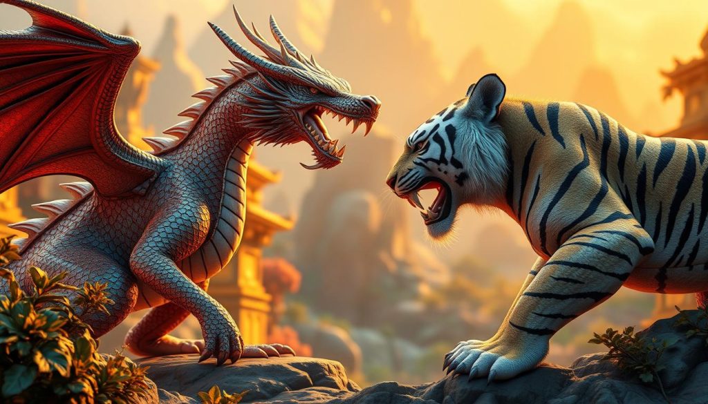 3D Graphics PG Soft Dragon Tiger