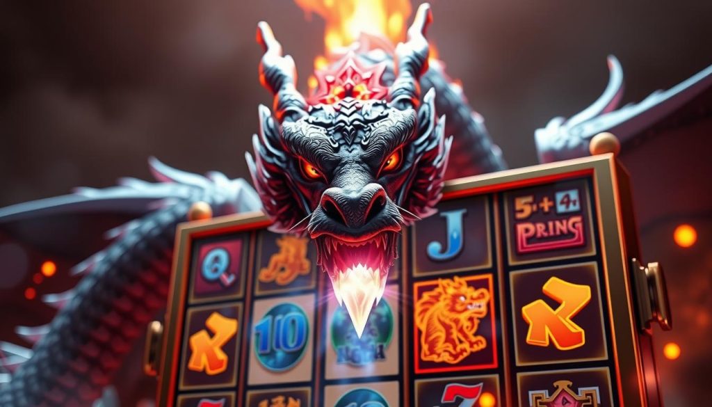 กราฟิก3D เกมสล็อตดราก้อน
