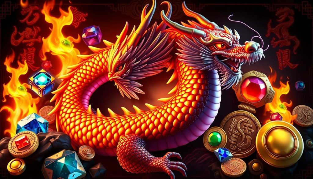 สัญลักษณ์สล็อต Dragon PG