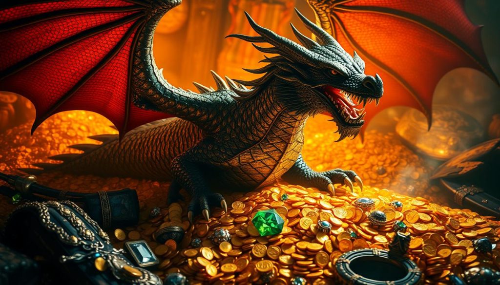 โหมดโบนัส Dragon's Treasure